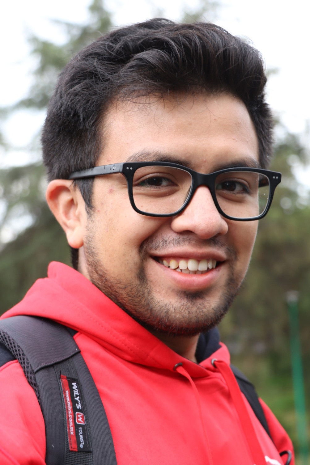 et billede af Noé R. Mejía