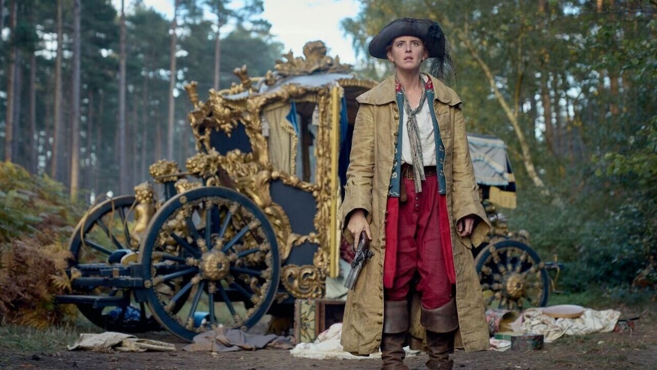 Premièredatum en poster voor The Ballad of Renegade Nell van Disney+