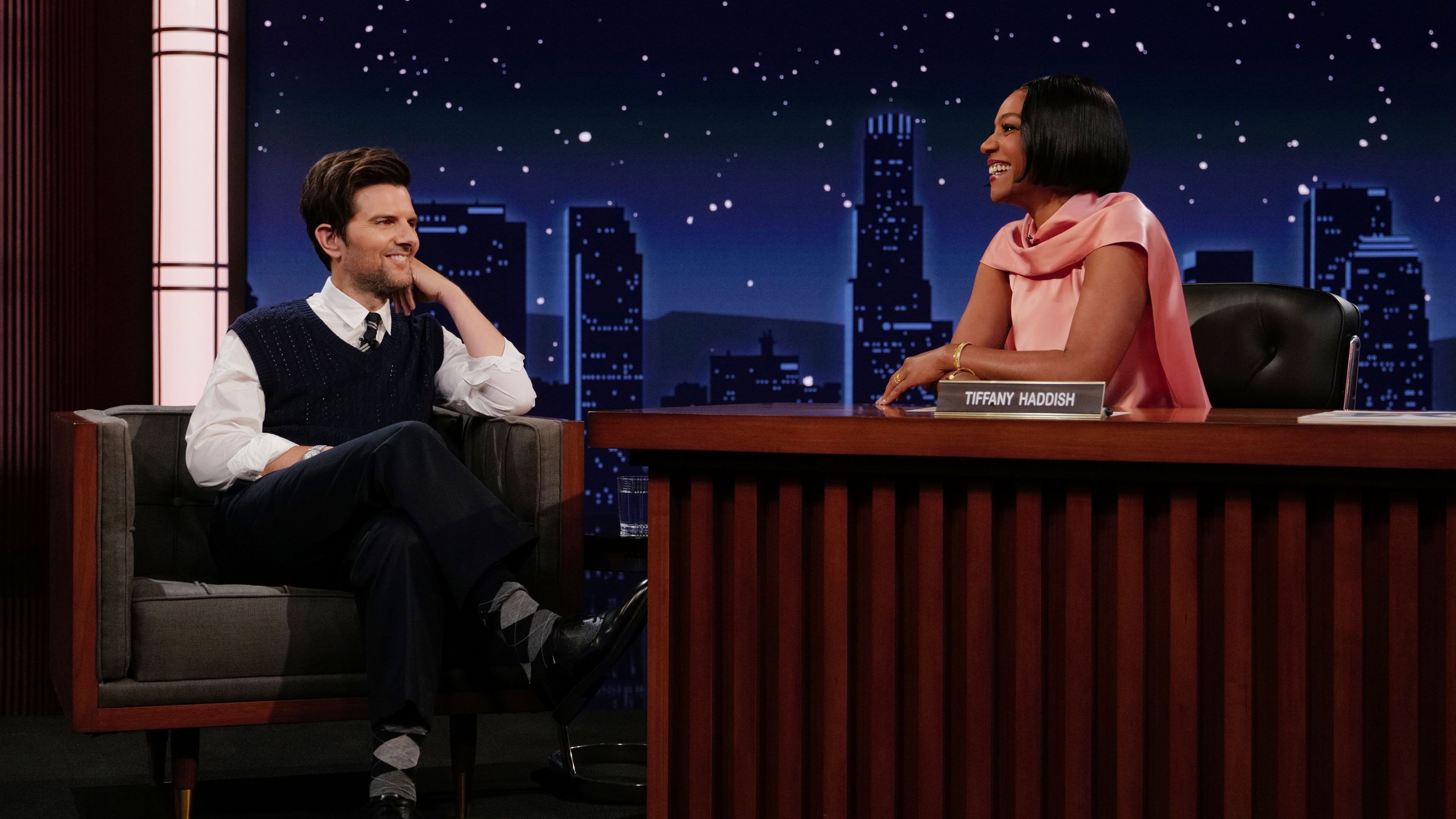 Tiffany Haddish, Adam Scott, Lauren Spencer Smith