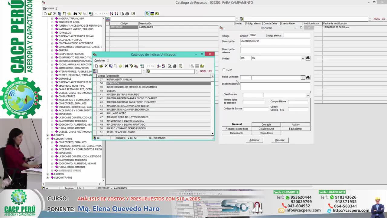 PROGRAMACION, METRADOS, COSTOS,PRESUPUESTOS Y VALORIZACION DE OBRAS Season 1 :Episode 22  Episode 22