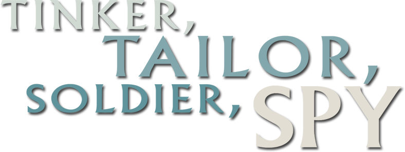 Tinker Tailor Soldier Spy Logo