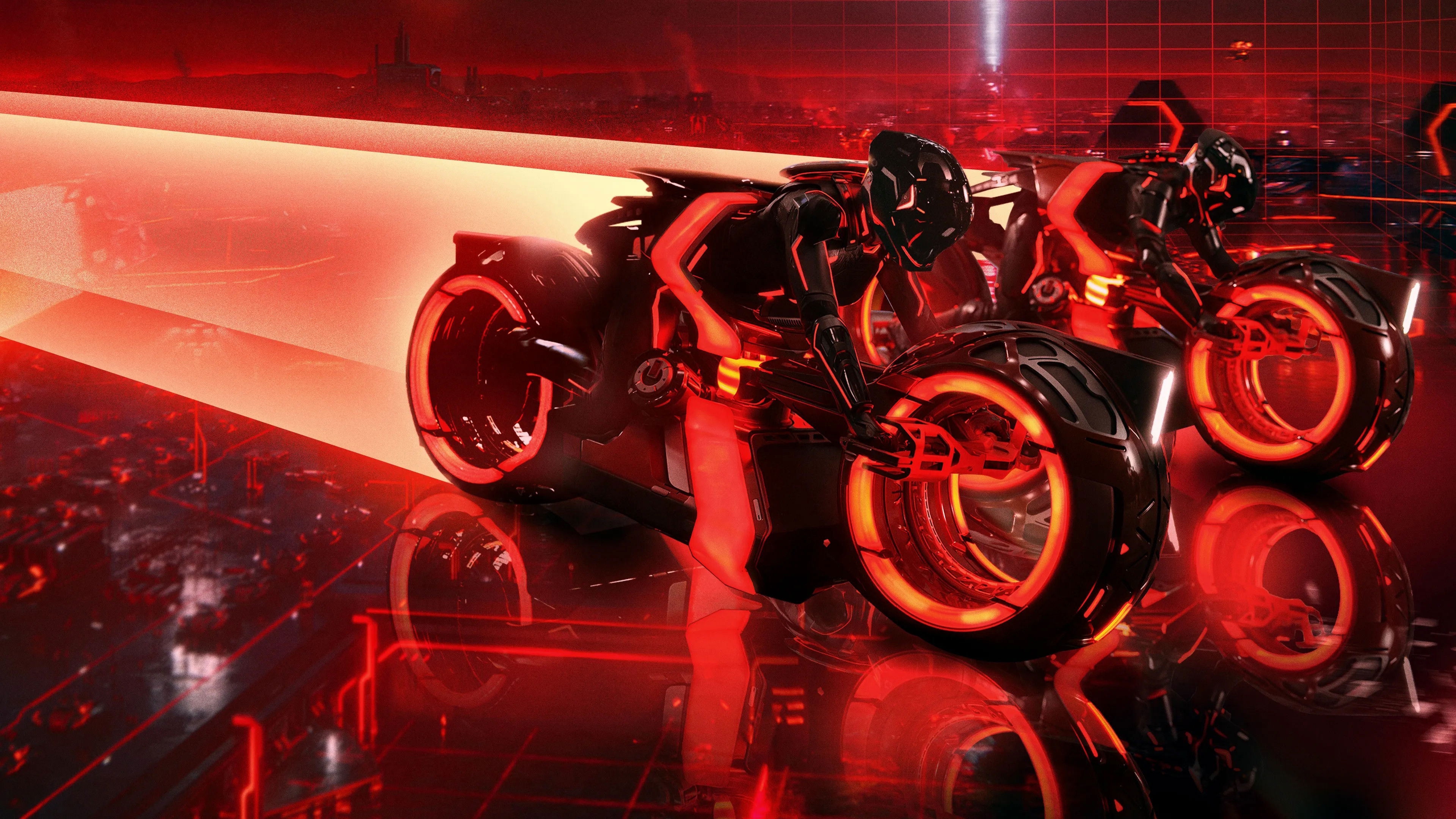 TRON: Ares backdrop