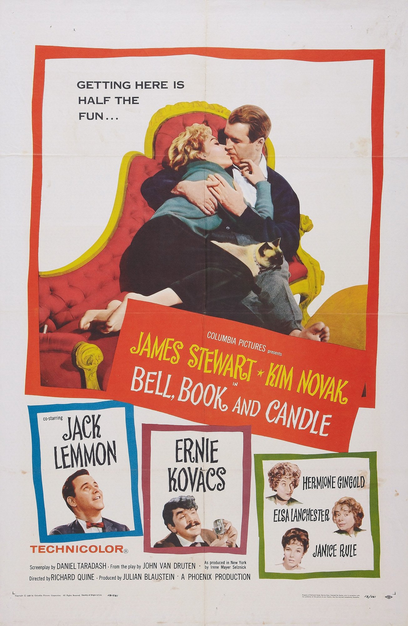 Bell, Book and Candle (1958) Posters — The Movie Database (TMDb)