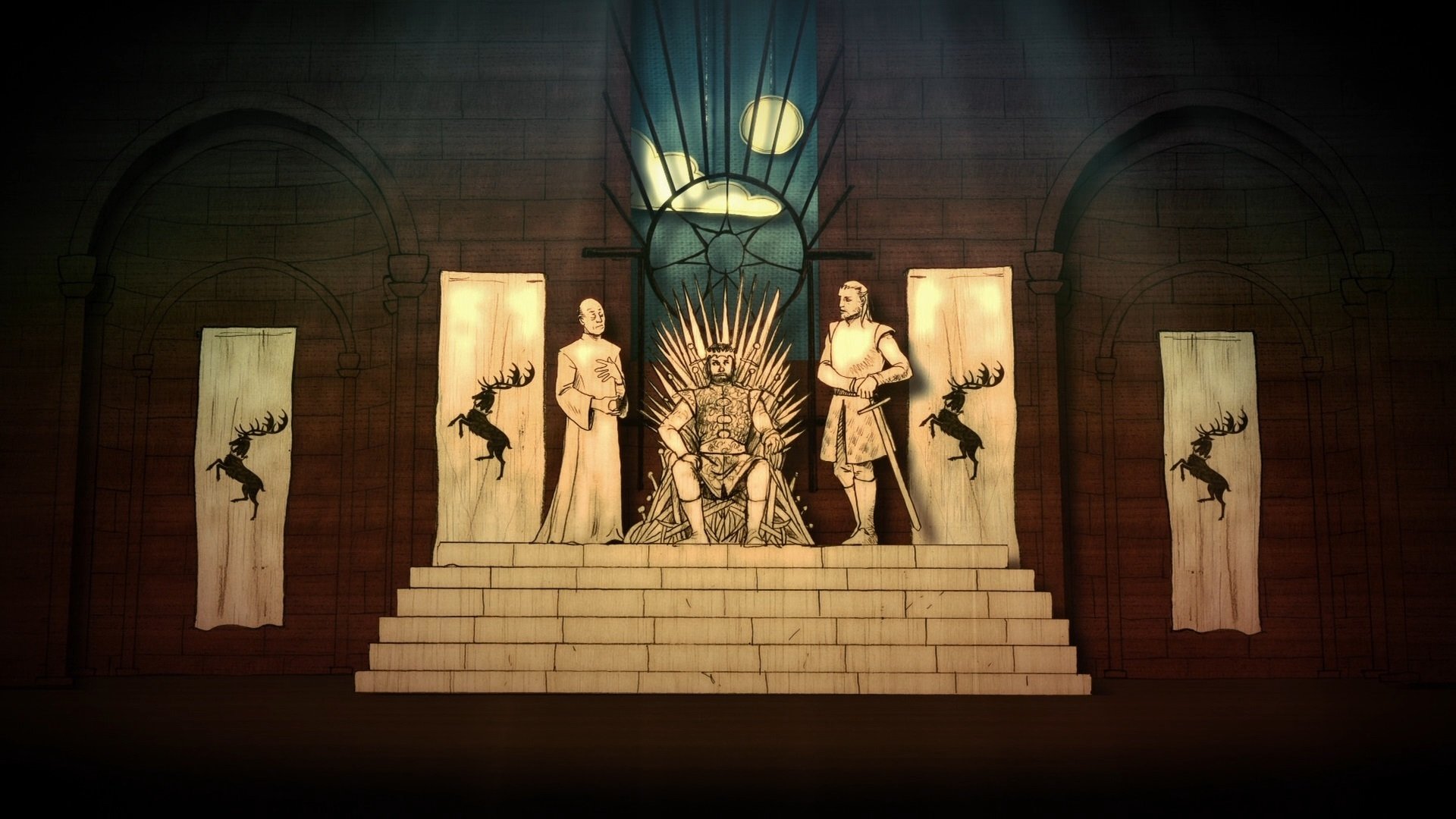 Game of Thrones Season 0 :Episode 107  Histories & Lore: Robert's Rebellion (Petyr Baelish and Varys)