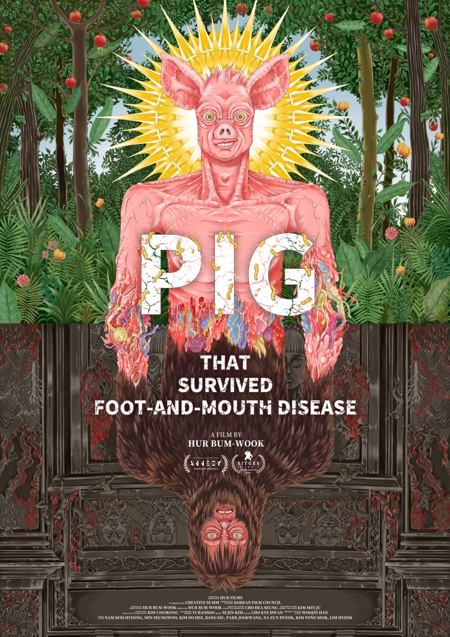 Pig that Survived Foot-and-Mouth Disease