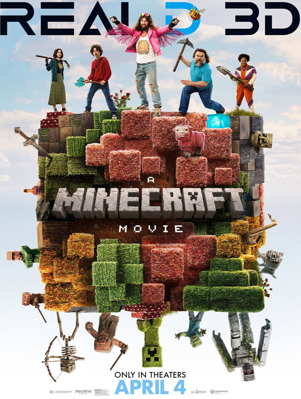 A Minecraft Movie 2025 Posters The Movie Database TMDB 