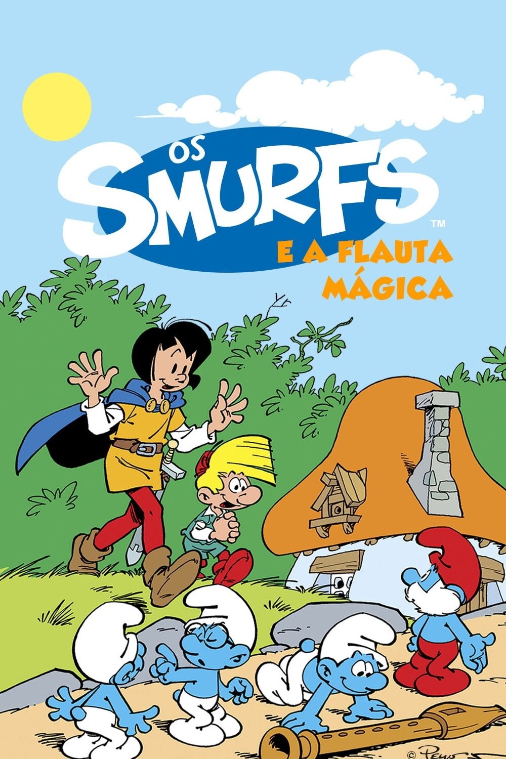 Os Smurfs e a Flauta Mágica Os Smurfs e a Flauta Mágica
