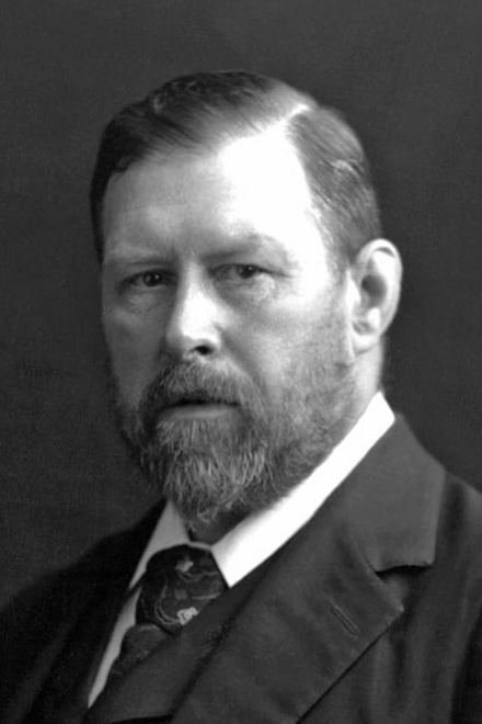 et billede af Bram Stoker
