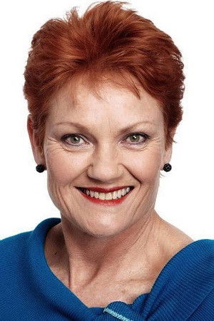 et billede af Pauline Hanson