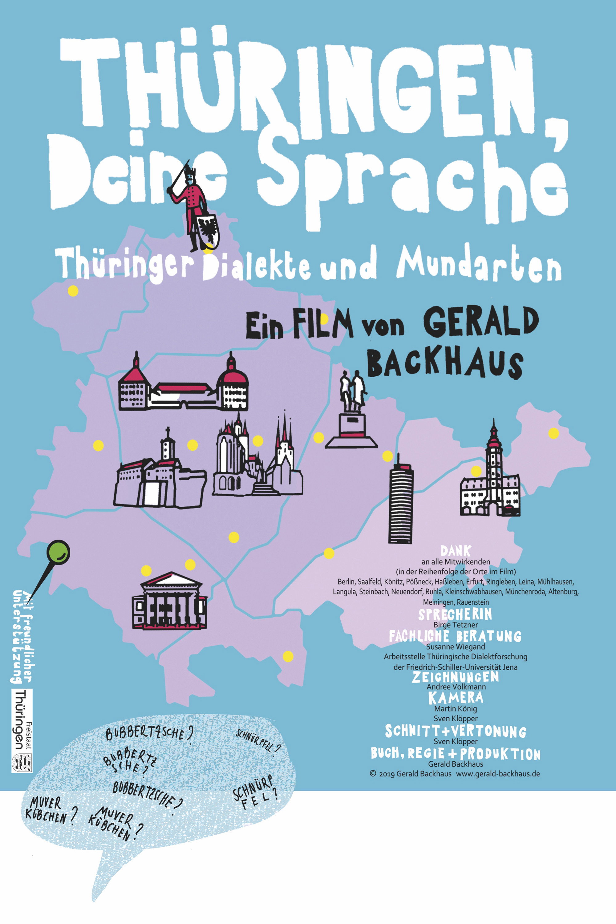 Th&uuml;ringen, Deine Sprache