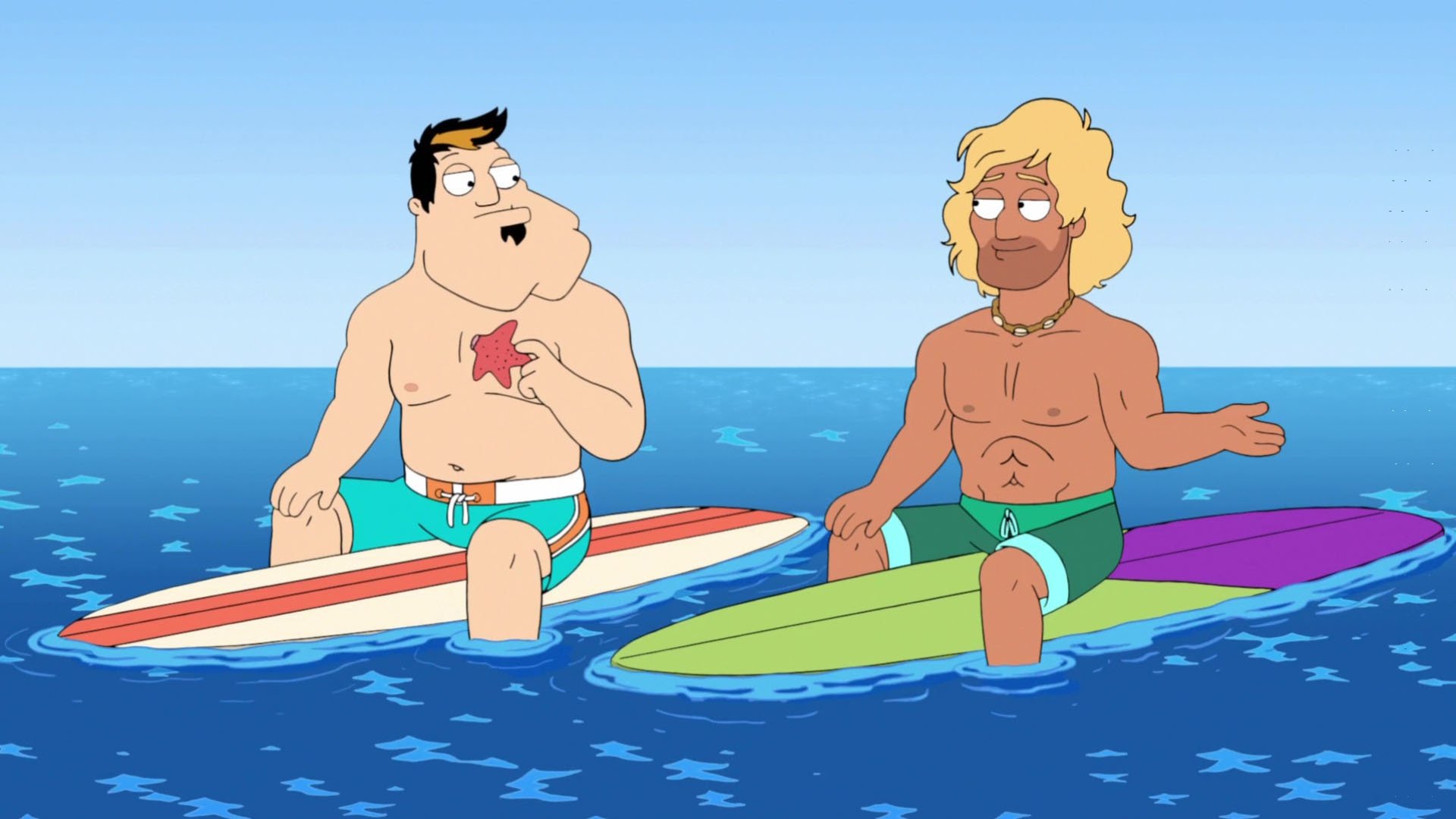 American Dad! Season 13 :Episode 5  Stan Smith as Keanu Reeves as Stanny Utah in Point Breakers