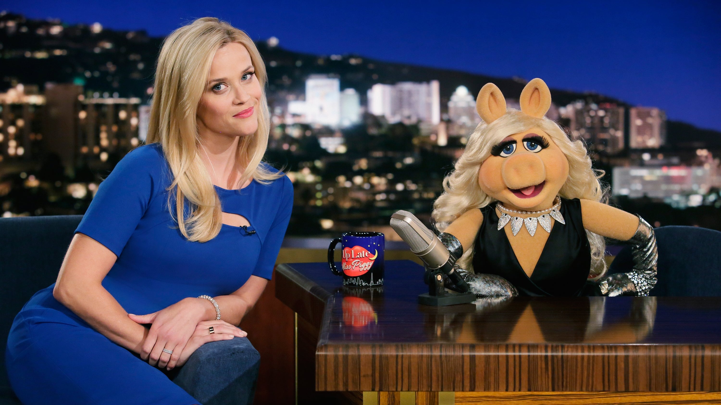 Miss Piggy and Reese Witherspoon have a heated rivalry but when the two vol...