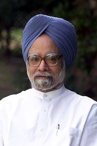 et billede af Manmohan Singh