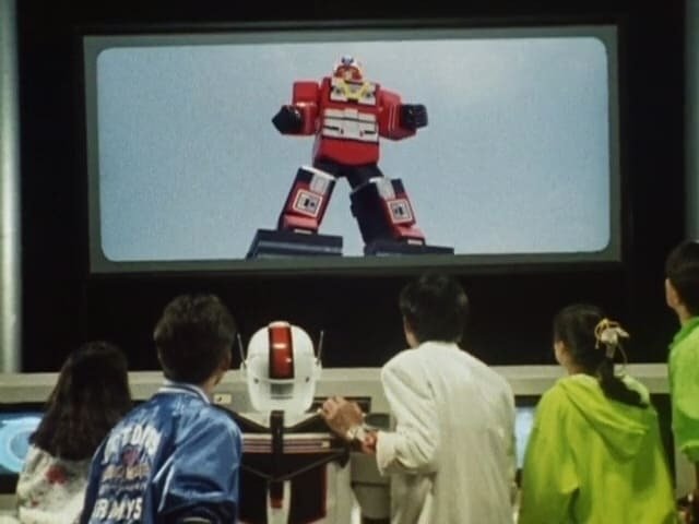 Fiveman - Une bagarre rouge