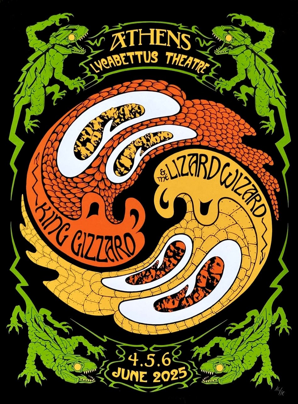 King Gizzard & The Lizard Wizard - Live in Athens '25 (Night 1) King Gizzard & The Lizard Wizard - Live in Athens '25 (Night 1)