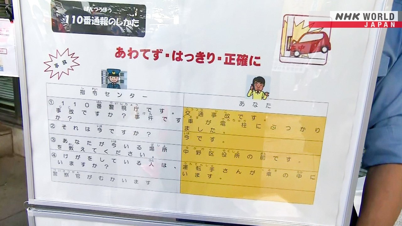 Thumbnail for Earthquake Drill for International Residents Conducted in Plain Japanese Season 1 Episode 14
