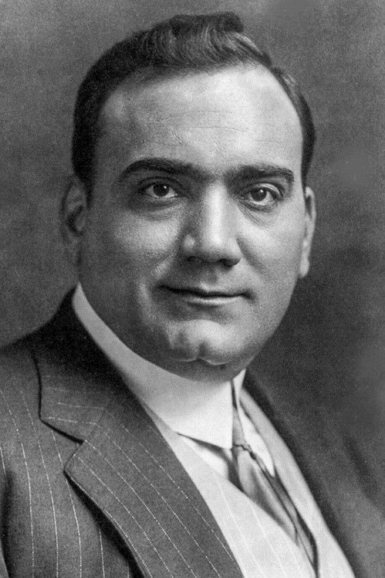 et billede af Enrico Caruso