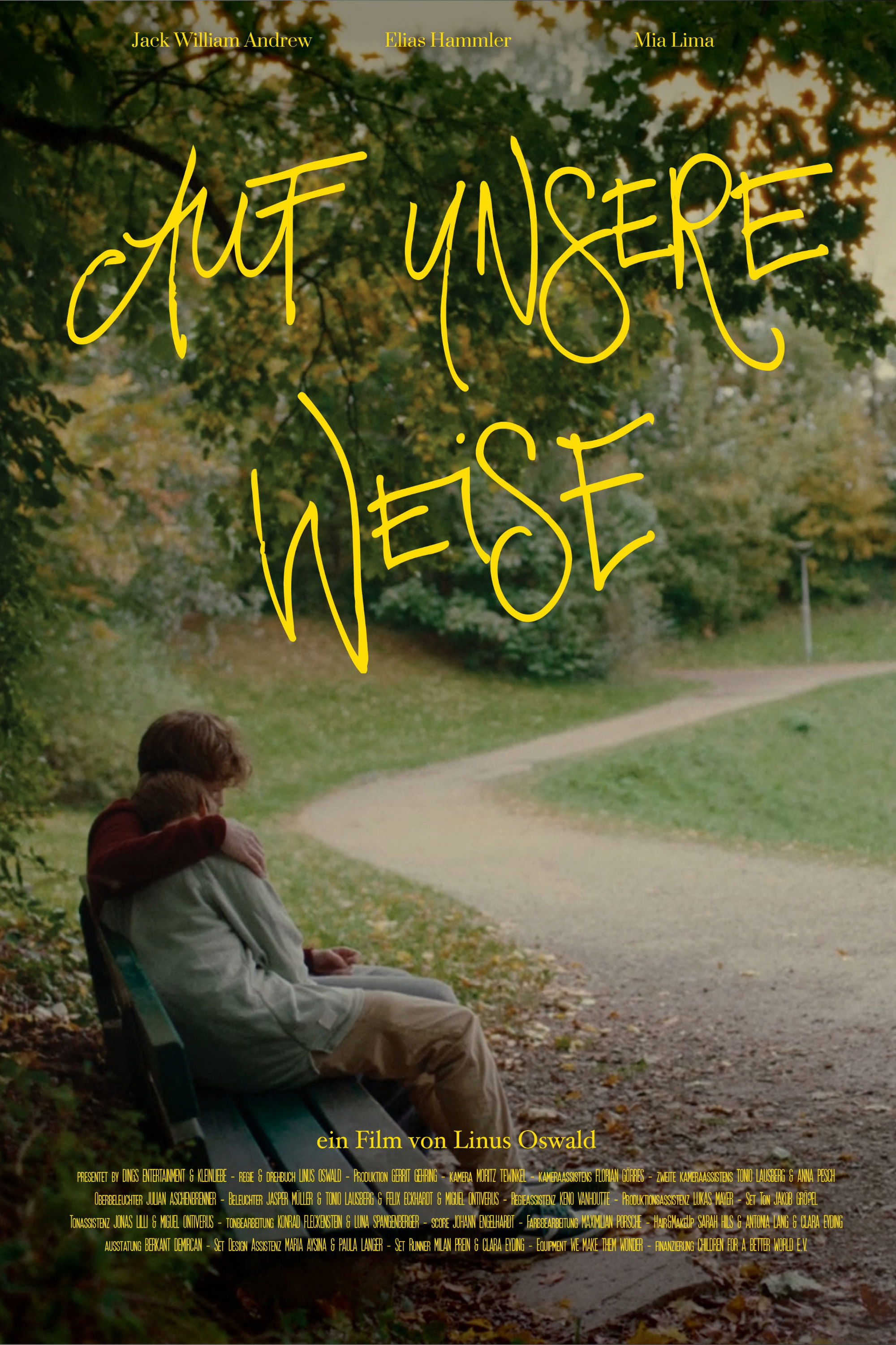 Plakat, der markedsfører Auf Unsere Weise