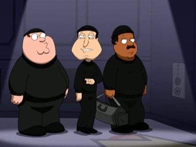 Family Guy Season 7 :Episode 7  Ocean's Three and a Half