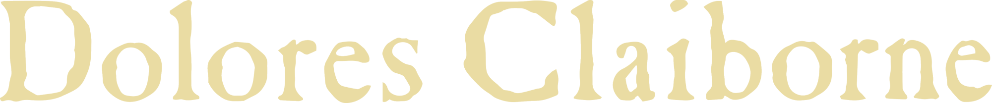 Dolores Claiborne Logo