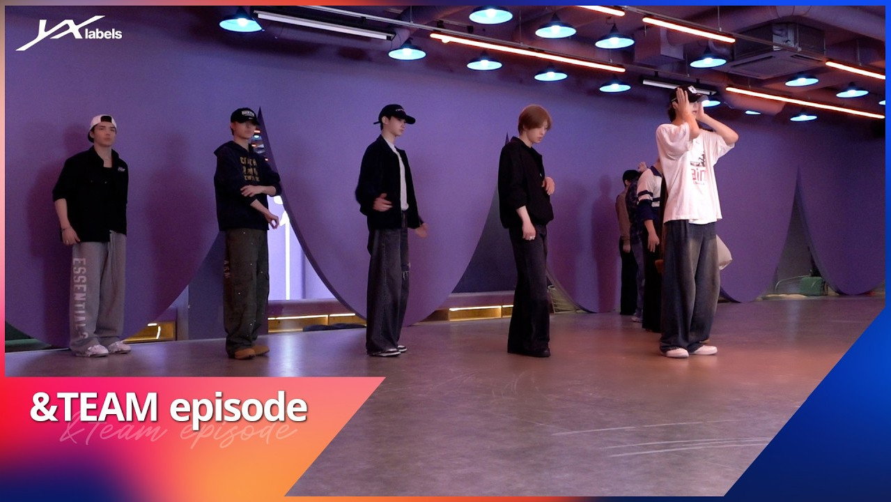 S4E14 · &TEAM 'We on Fire' Dance Practice Behind