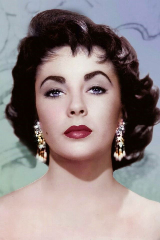et billede af Elizabeth Taylor