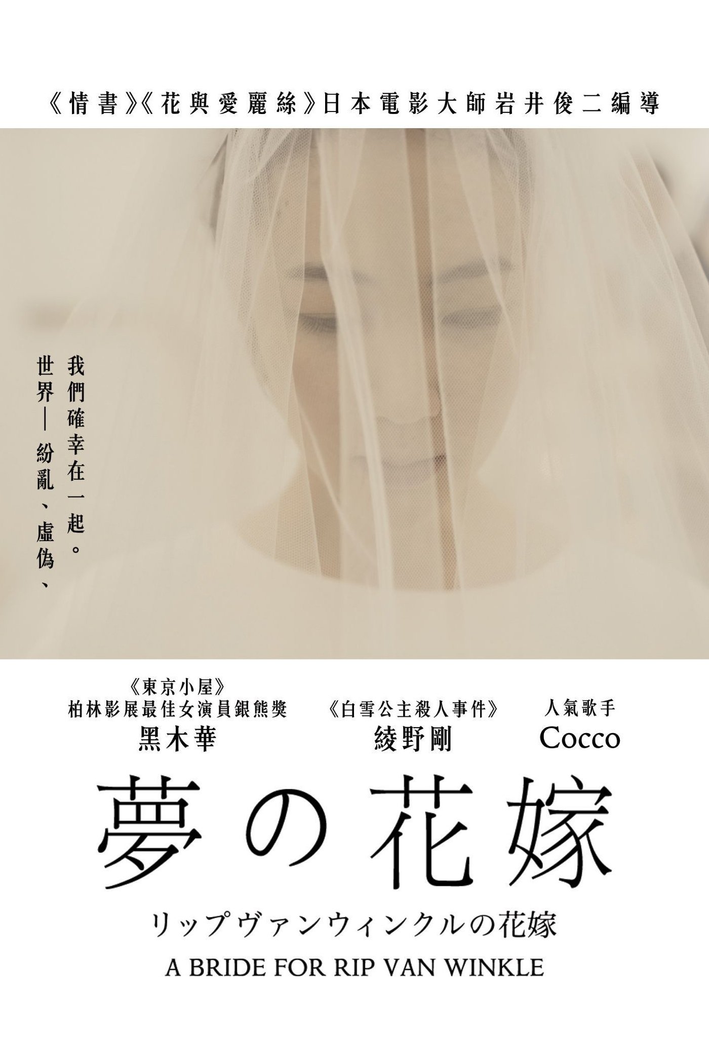 リップヴァンウィンクルの花嫁 無料動画配信 サブスク ワンスクリーン