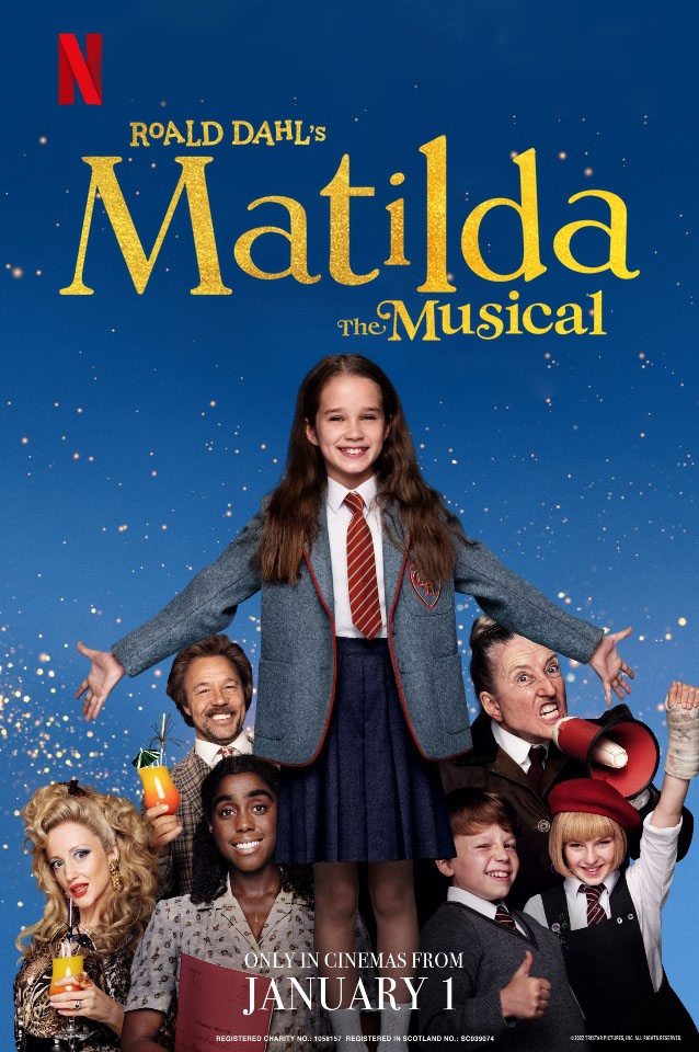 Roald Dahl's Matilda the Musical Movie poster