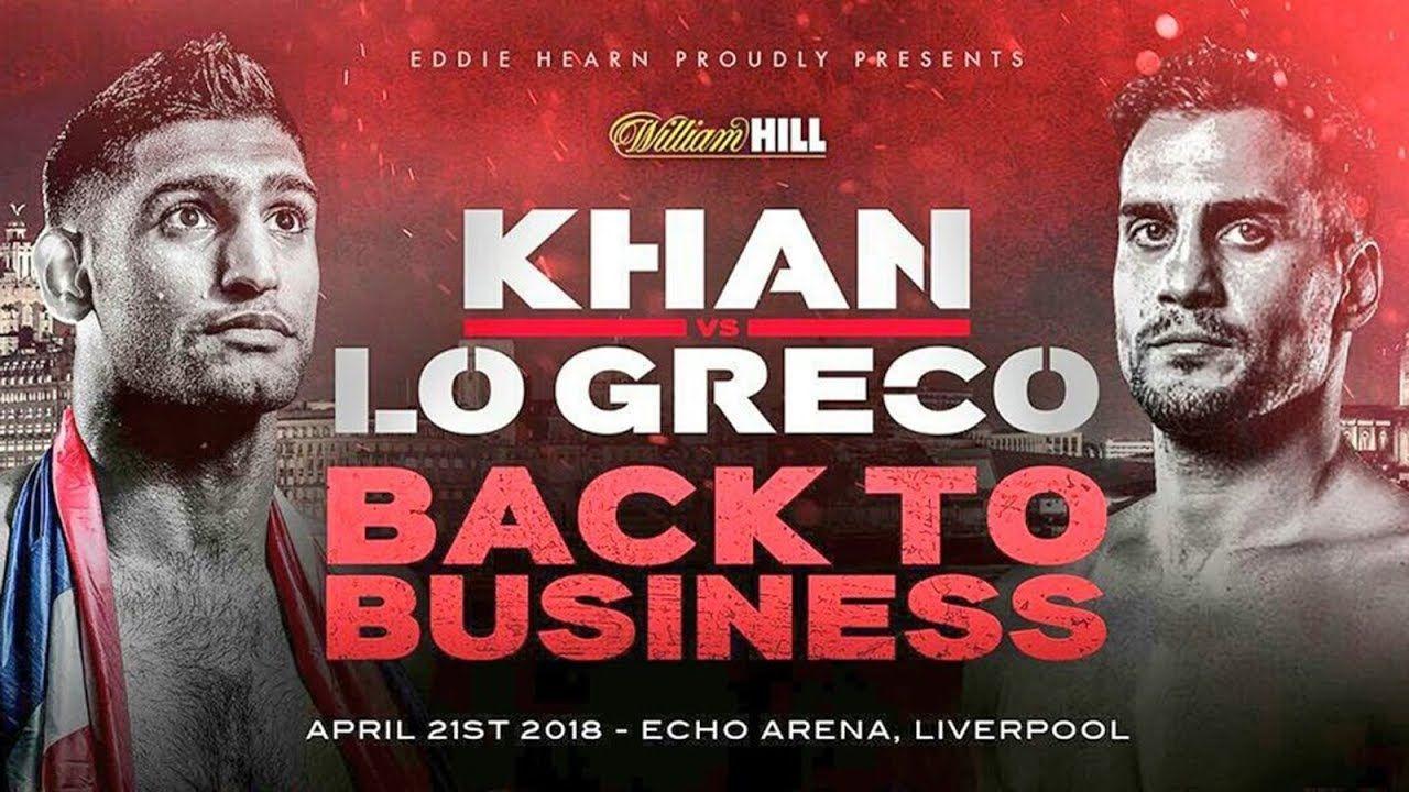 Amir Khan vs. Phil Lo Greco (2018)