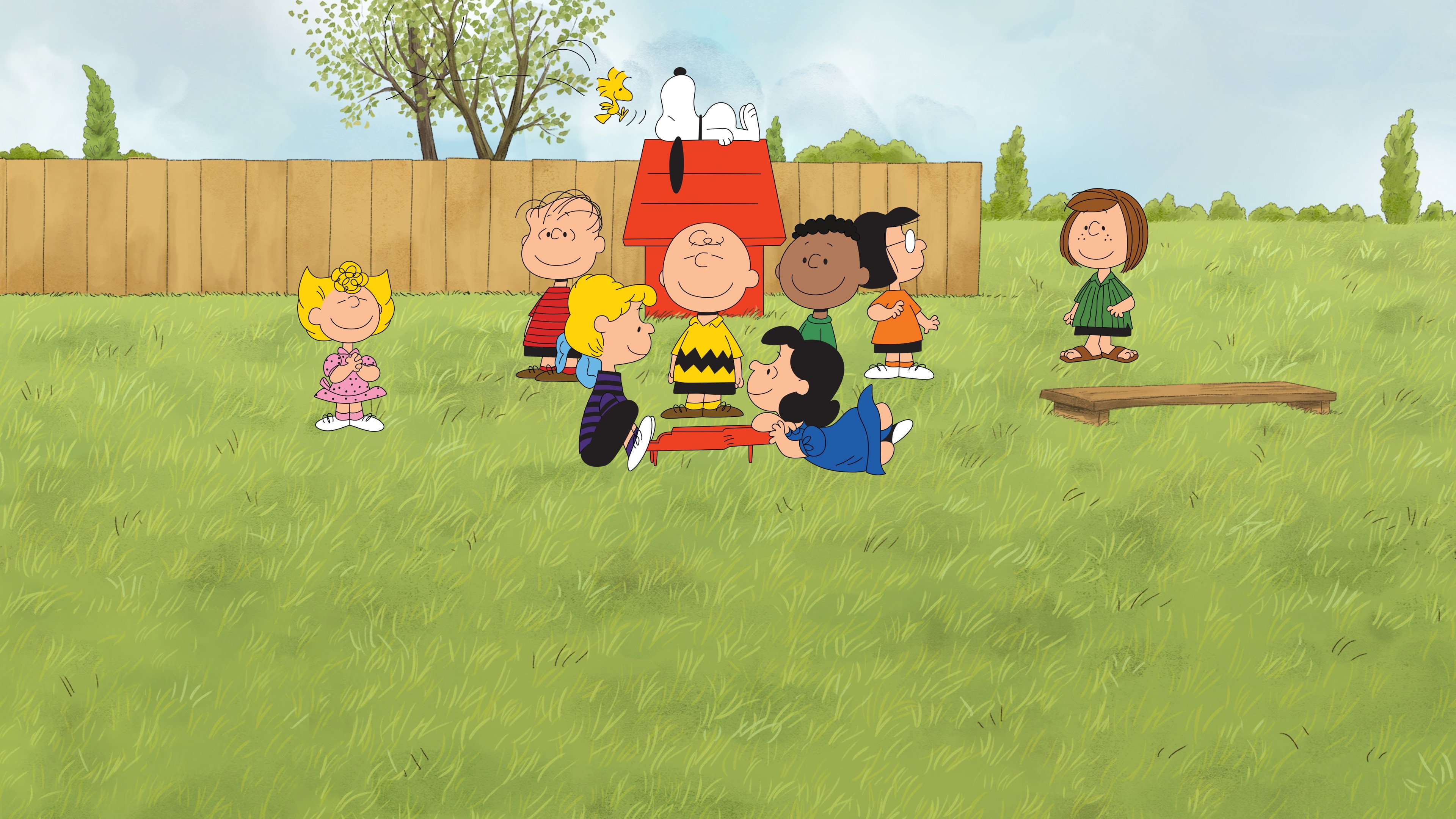The Peanuts Classics backdrop