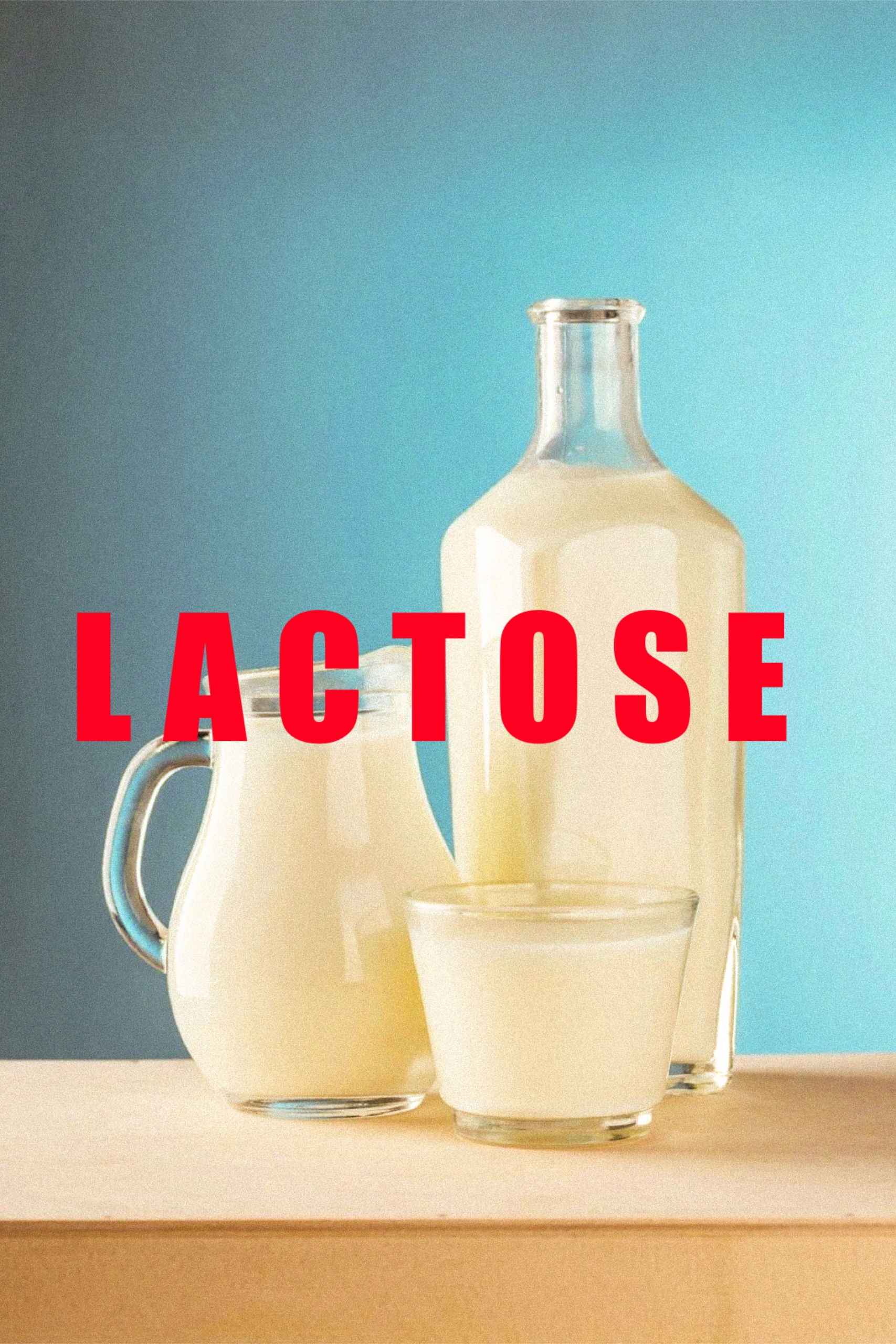 Plakat, der markedsfører Lactose