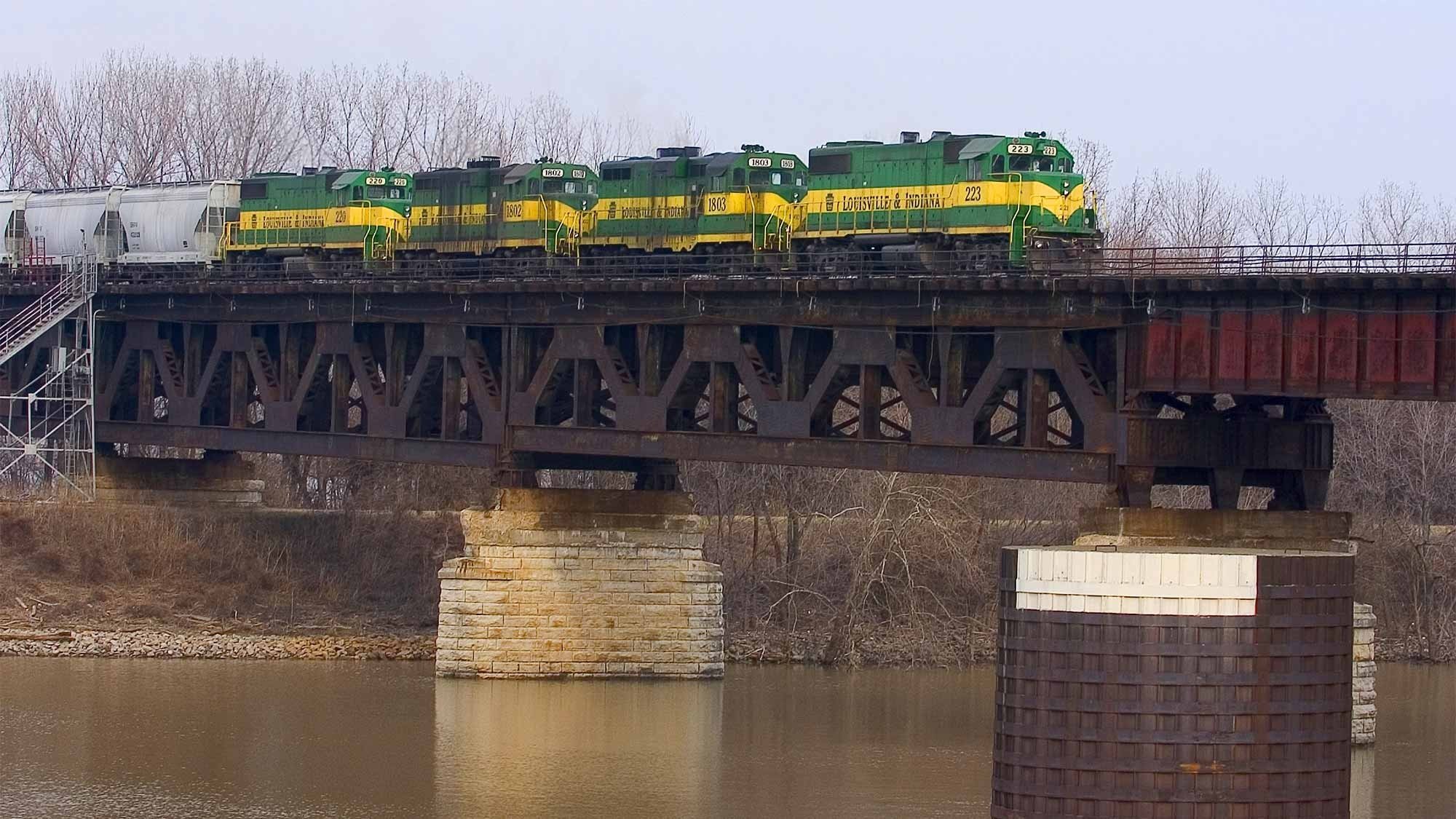 Imagem do Filme The Louisville & Indiana Railroad