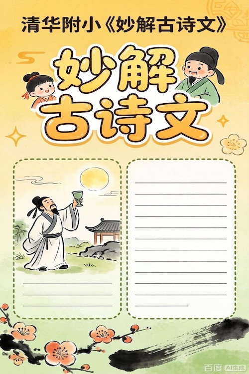 清华附小《妙解古诗文》