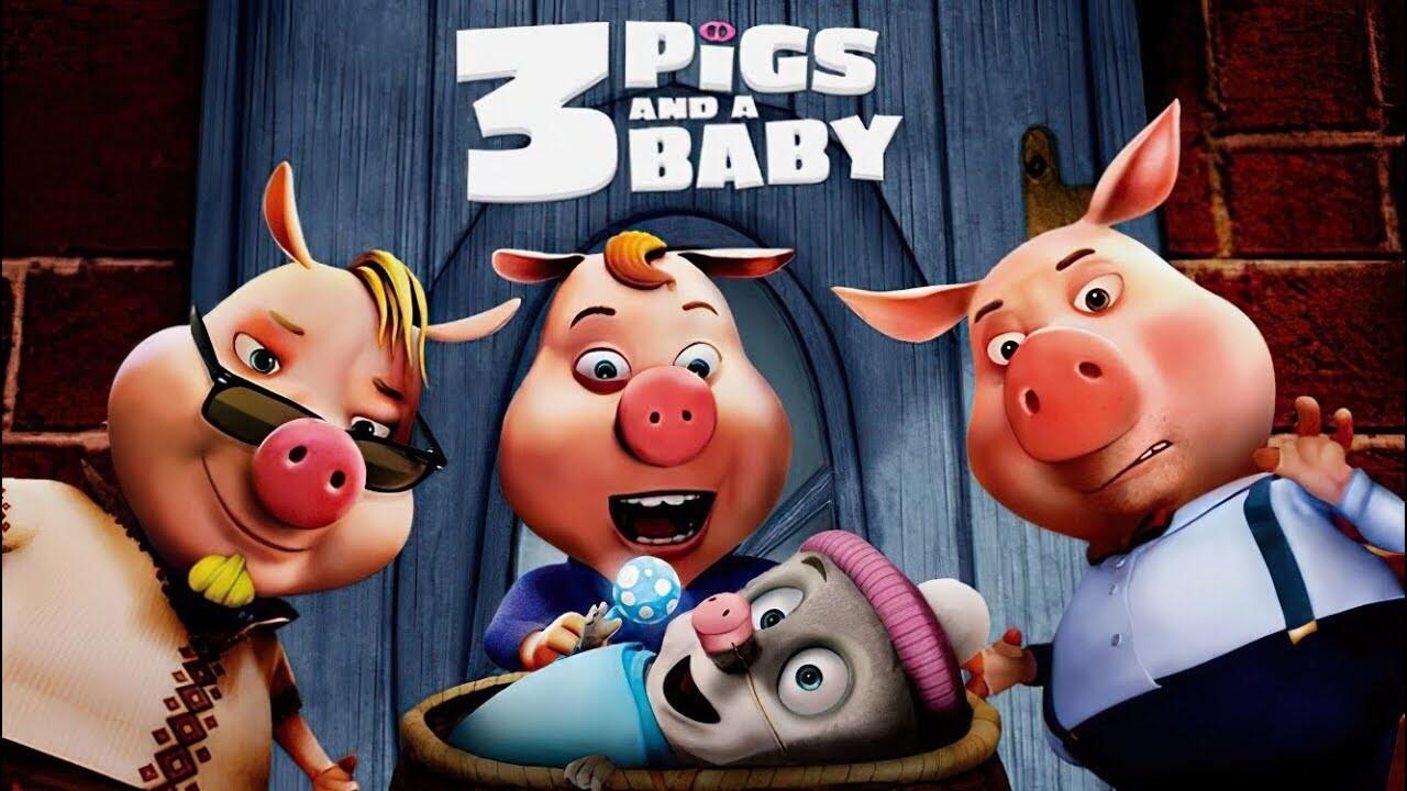 3 pigs and a baby