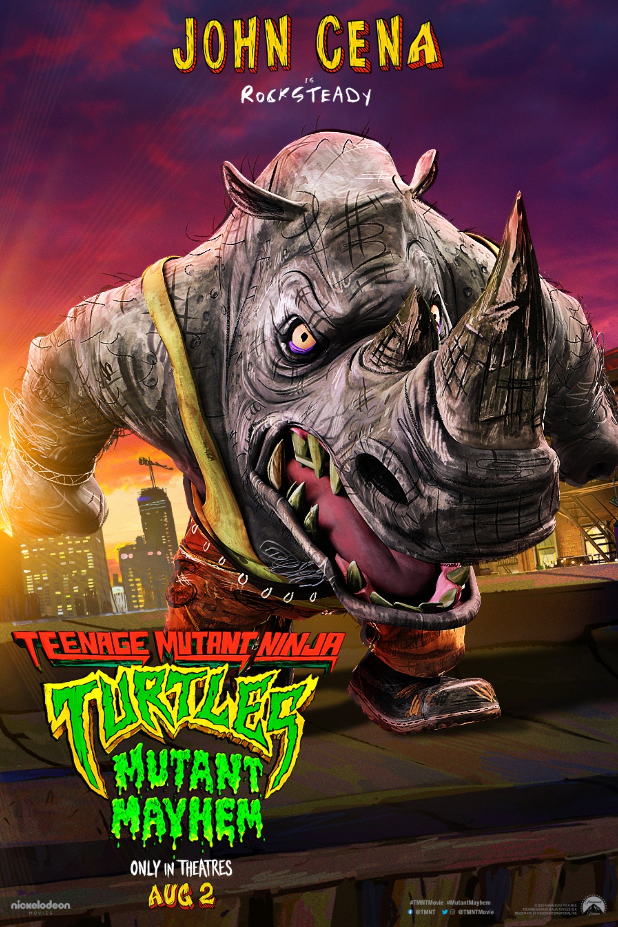 WATCH !! Teenage Mutant Ninja Turtles: Mutant Mayhem (2023) FULLMOVIE ONLINE FREE ENGLISH/Dub/SUB Animation STREAMINGS Movie Poster