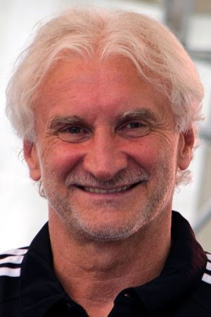 et billede af Rudi Völler