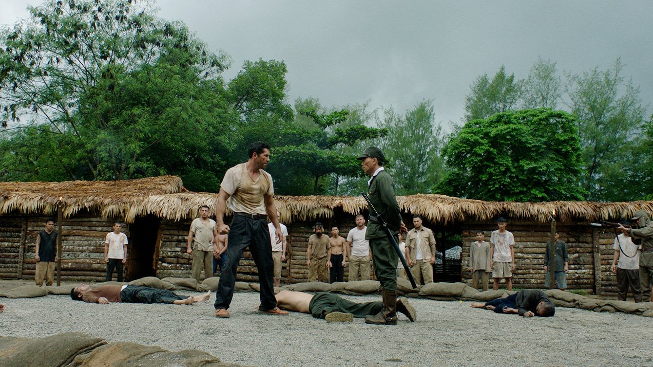 Prisoner of War backdrop