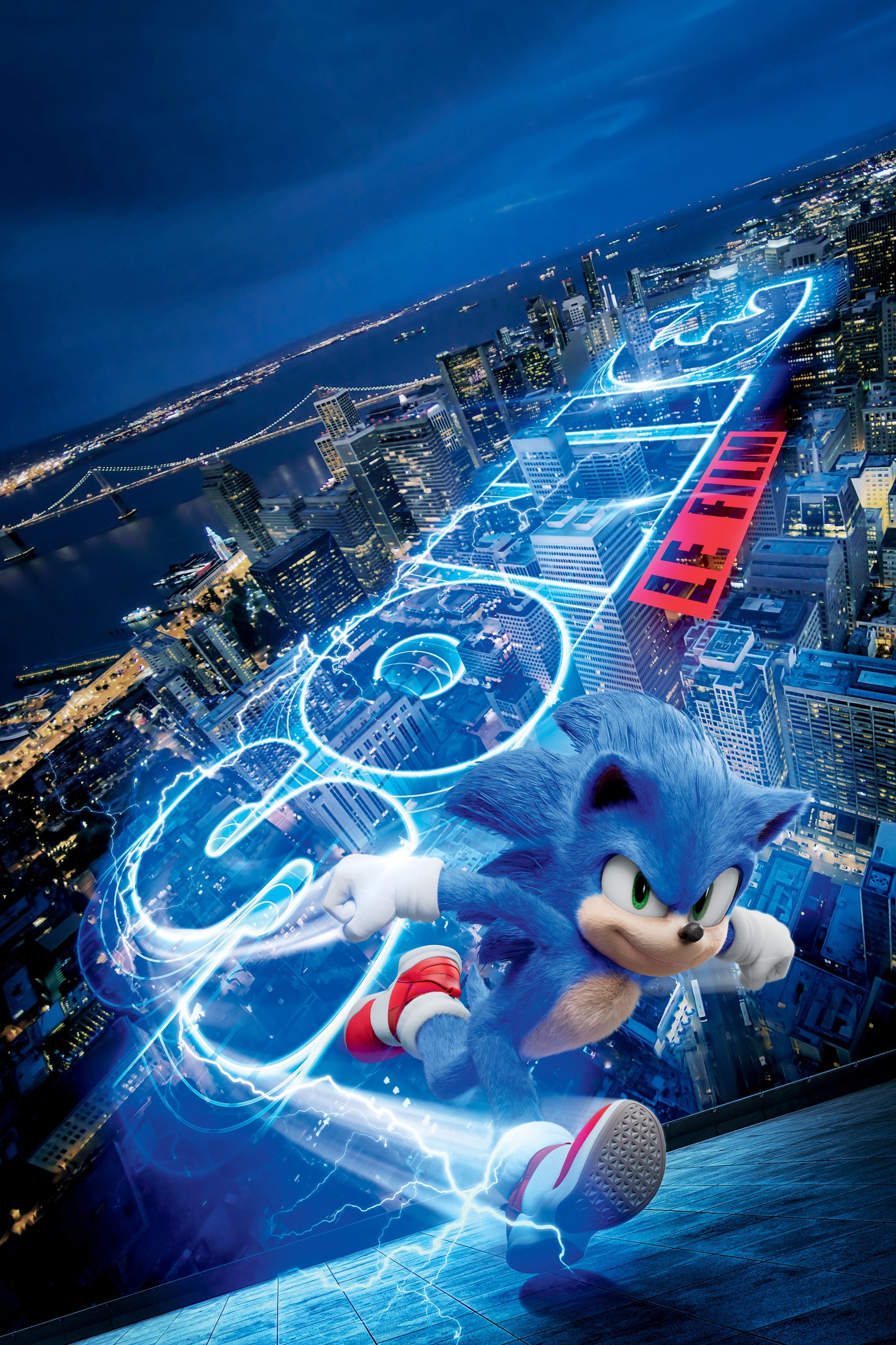 Poster de Sonic, le film