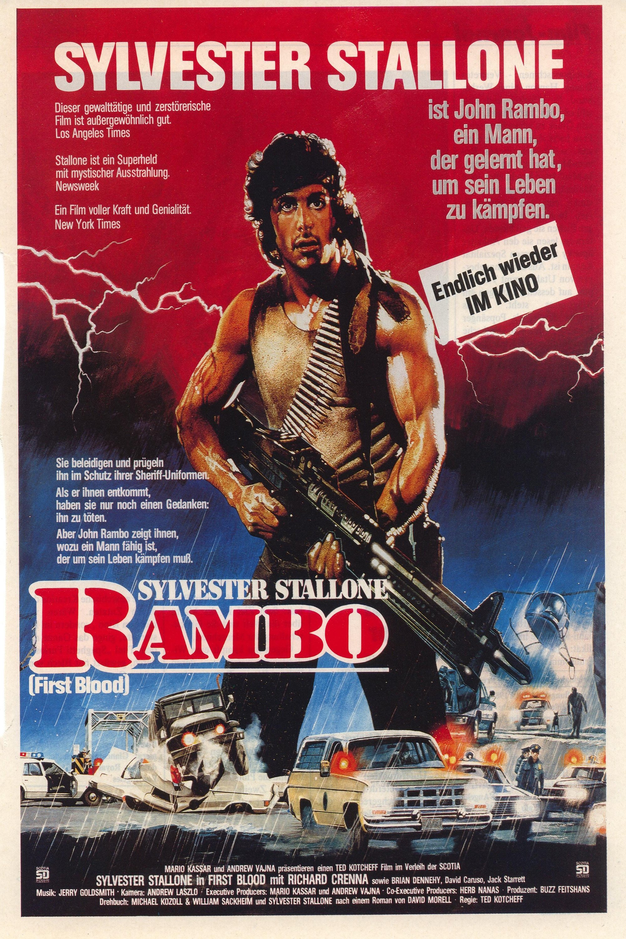 First Blood (1982) - Posters — The Movie Database (TMDb)