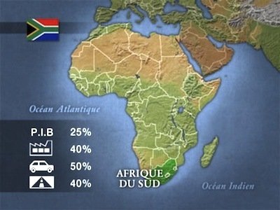 Le Dessous des cartes - Afrique du sud (3/3) - Géant du continent africain ?