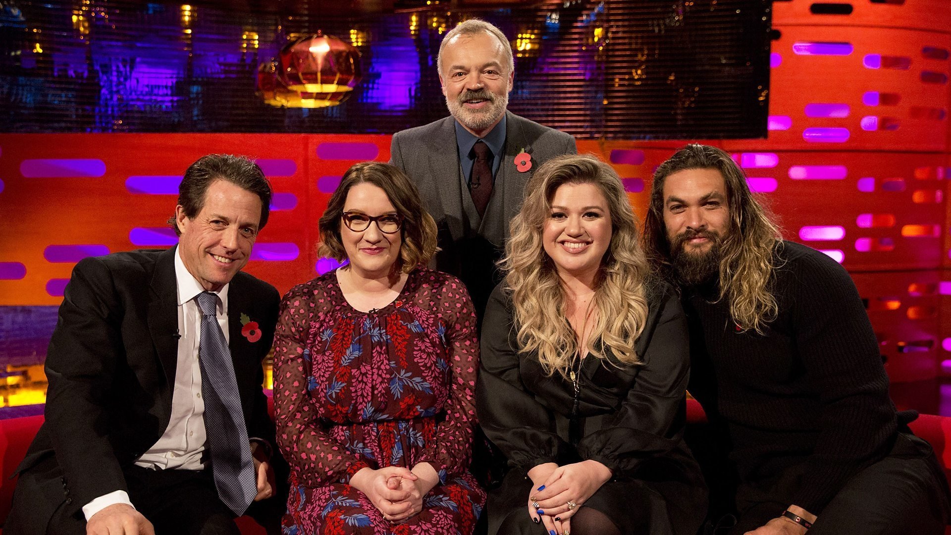 The Graham Norton Show Season 22 :Episode 7  Hugh Grant, Jason Momoa, Sarah Millican, Kelly Clarkson