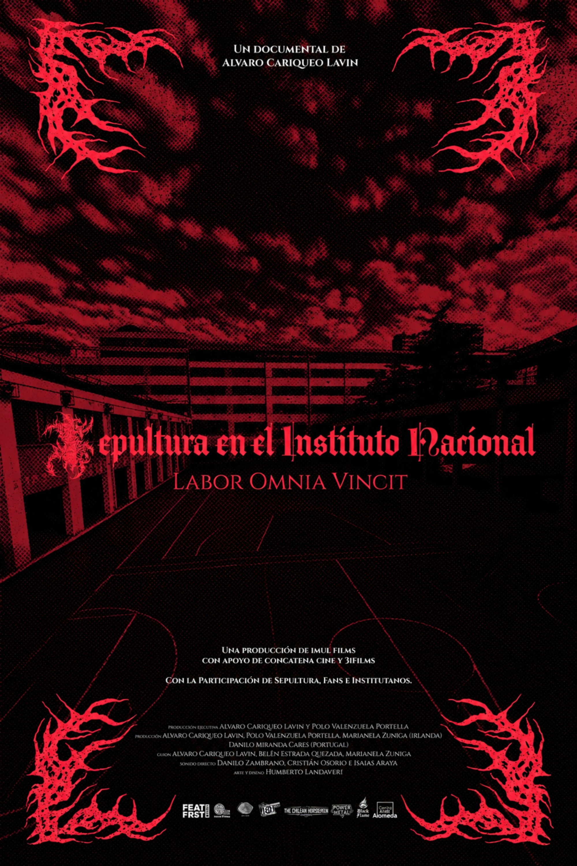 Sepultura at the Instituto Nacional: Labor Omnia Vincit Poster