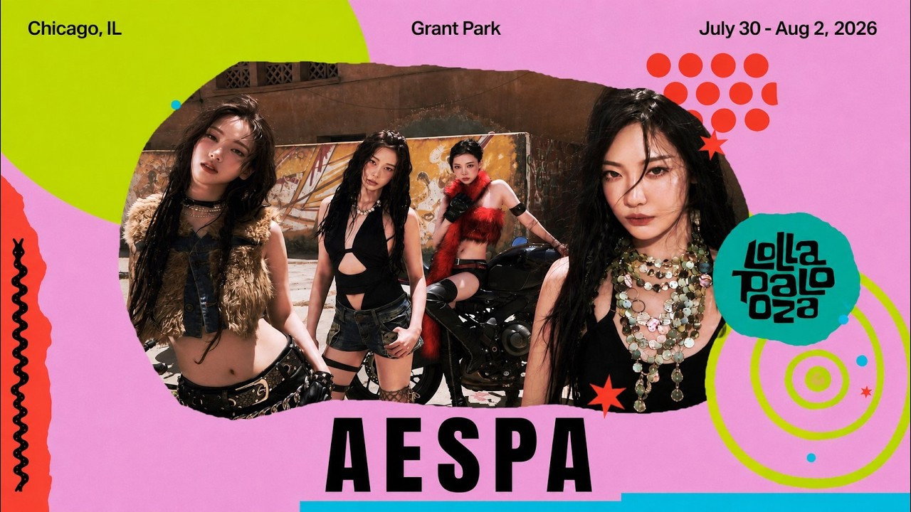 aespa：Lollapalooza Chicago 2026