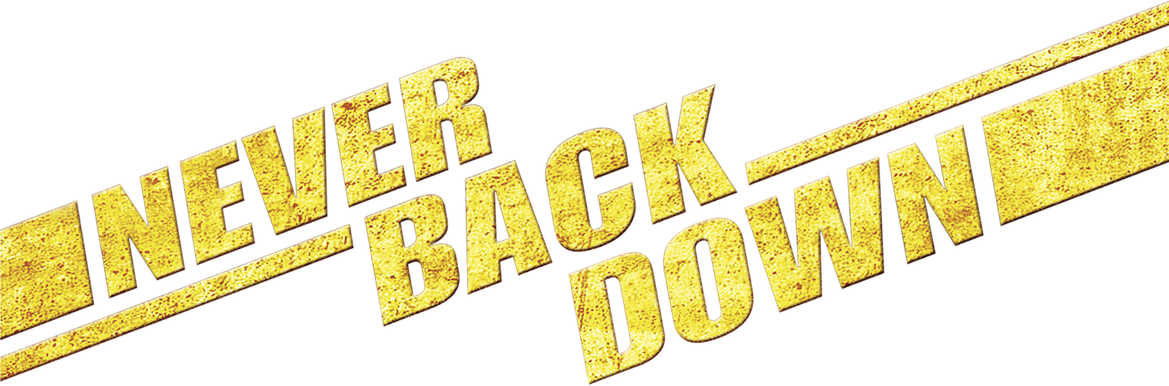 Never Back Down Logo