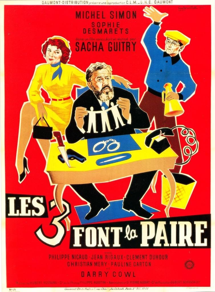 Affiche du film Les Trois font la paire 21498