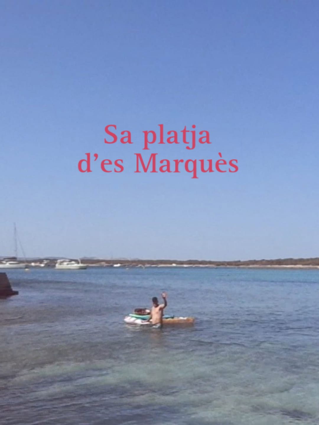 Sa platja d'es Marqu&egrave;s