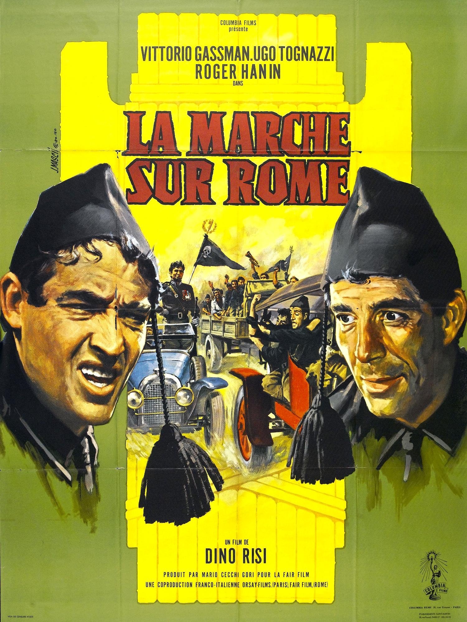 Affiche du film La Marche sur Rome 1398