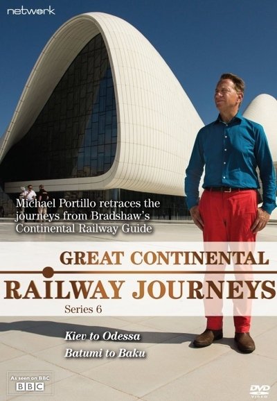 Capa da 6º temporada da série Great Continental Railway Journeys