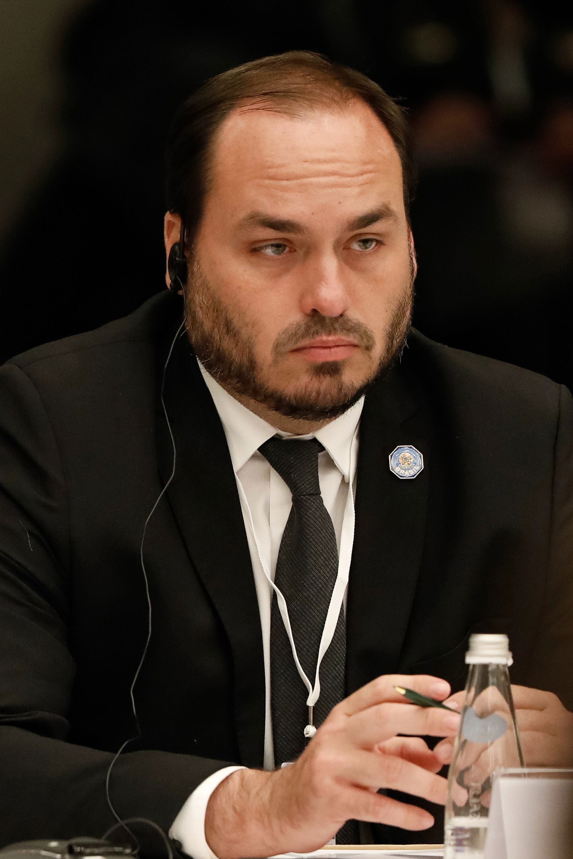 et billede af Carlos Bolsonaro