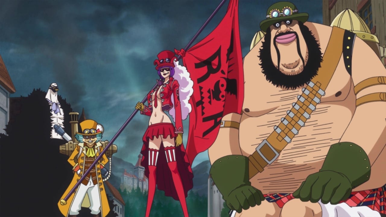 One Piece Season 20 :Episode 880  Sabo Goes into Action - All the Captains of the Revolutionary Army Appear!